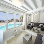 In Mykonos With Sea View And Pool