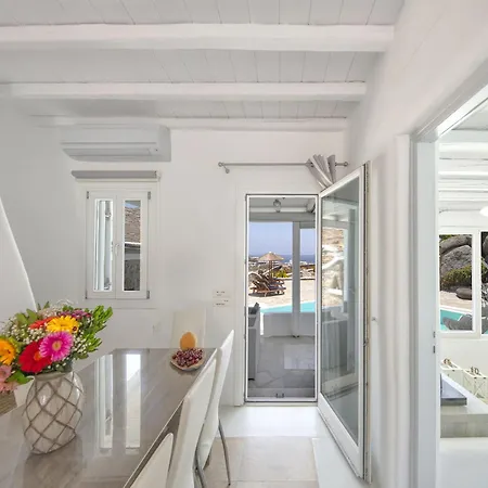 In Mykonos With Sea View And Pool