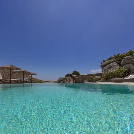 In Mykonos With Sea View And Pool Villa