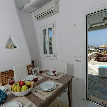 In Mykonos With Sea View And Pool Villa