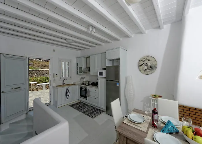 Vila In Mykonos With Sea View And Pool *