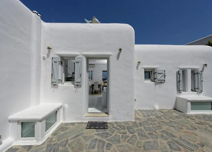 In Mykonos With Sea View And Pool Kalafatis