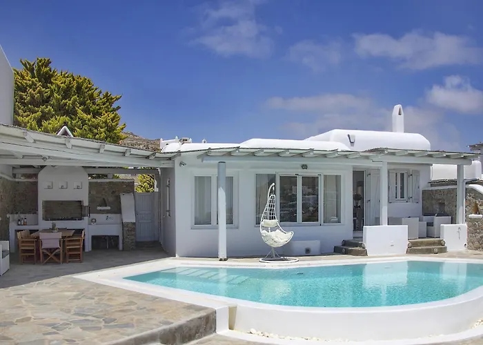 In Mykonos With Sea View And Pool Vila *