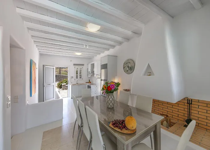 In Mykonos With Sea View And Pool