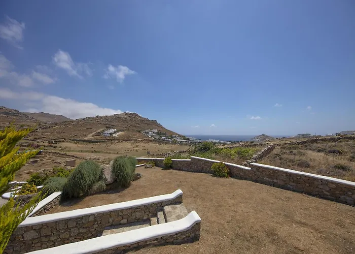 In Mykonos With Sea View And Pool Vila