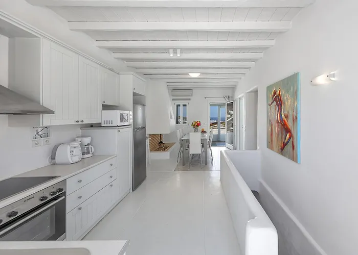 Vila In Mykonos With Sea View And Pool *