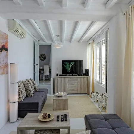 In Mykonos With Sea View And Pool Villa