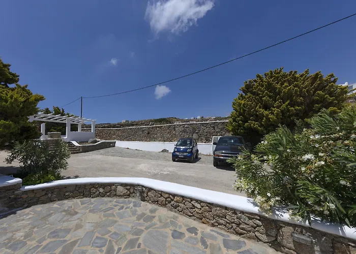 In Mykonos With Sea View And Pool Villa Kalafati